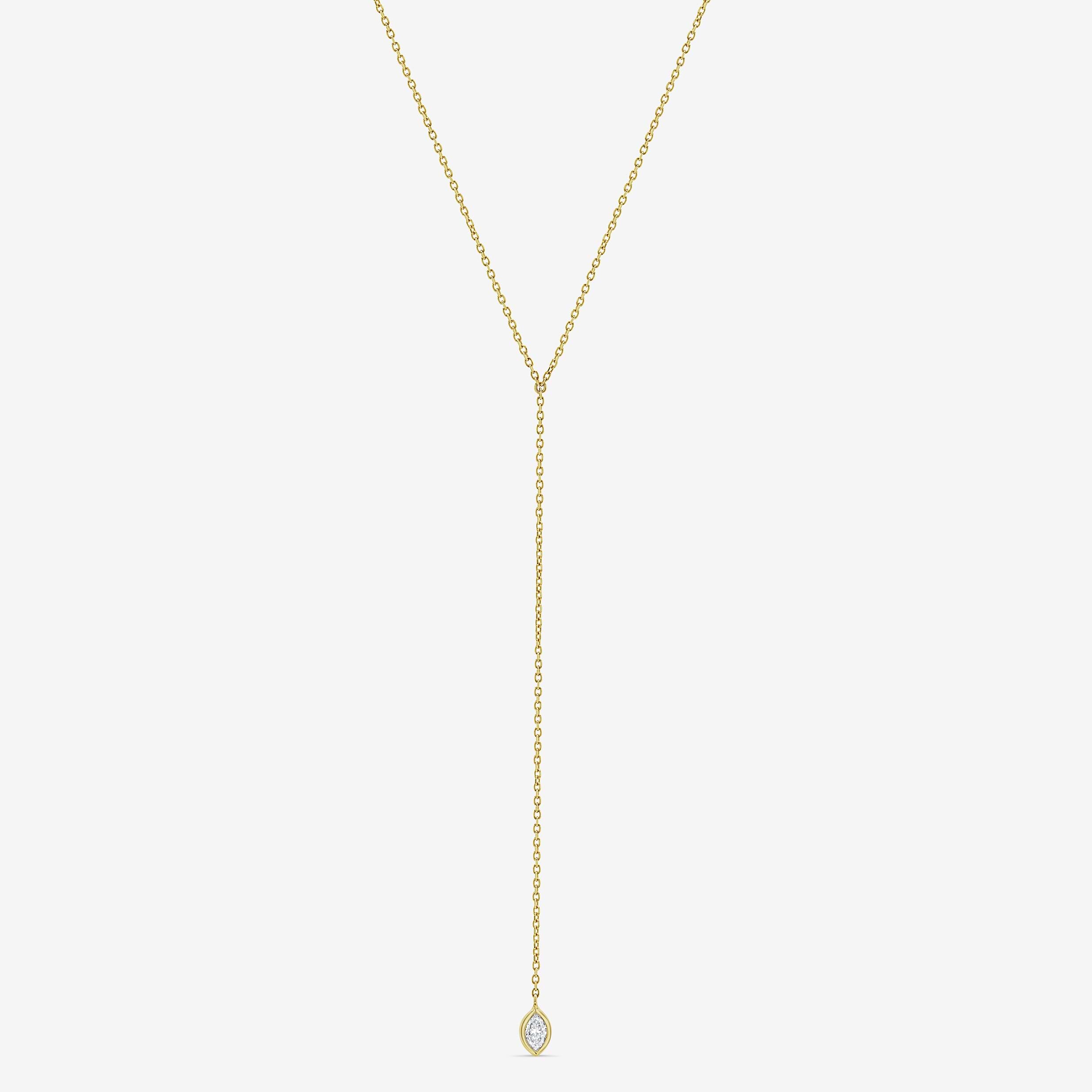 Marquise Dewdrop Lariat