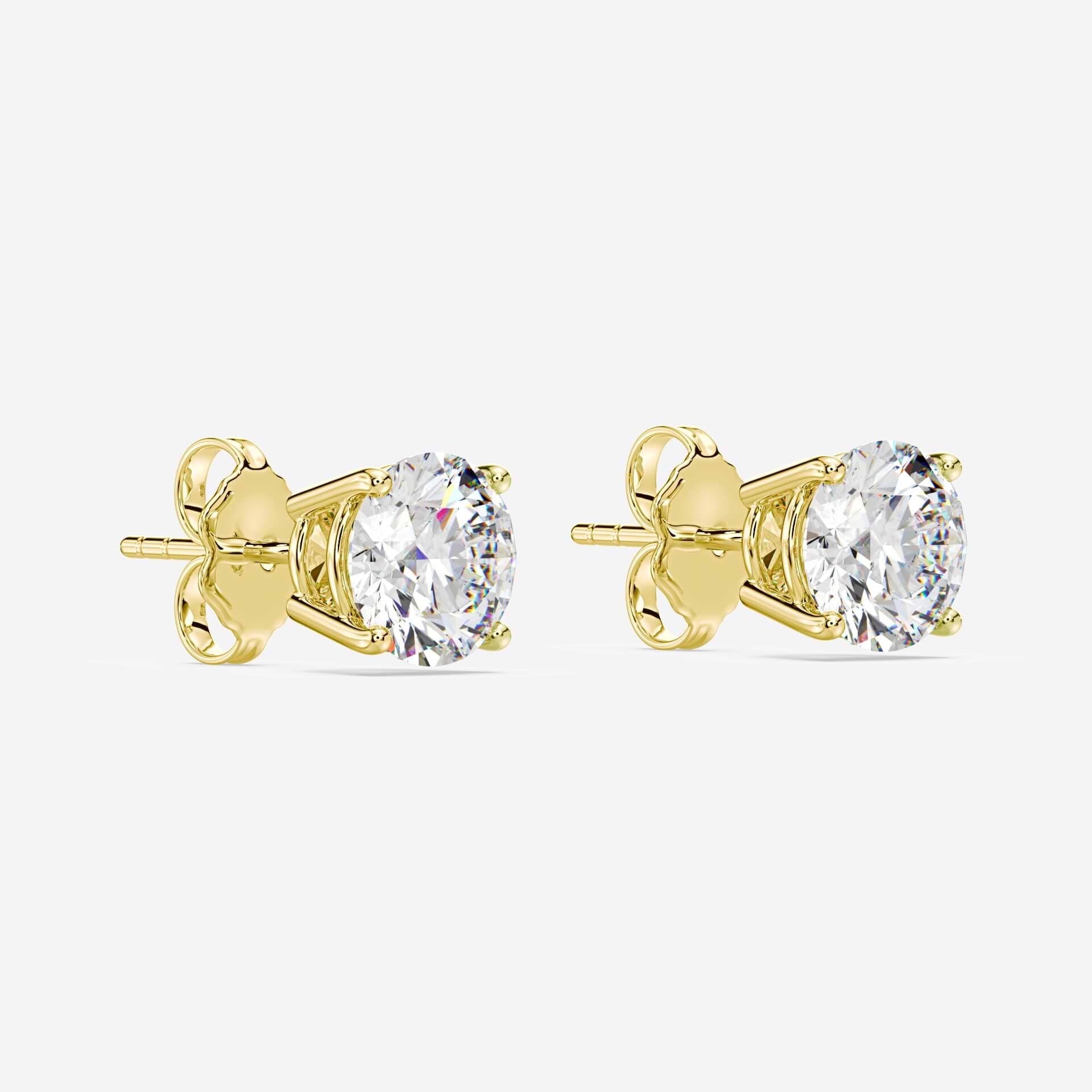 Lab Diamond Studs 1.5ctw