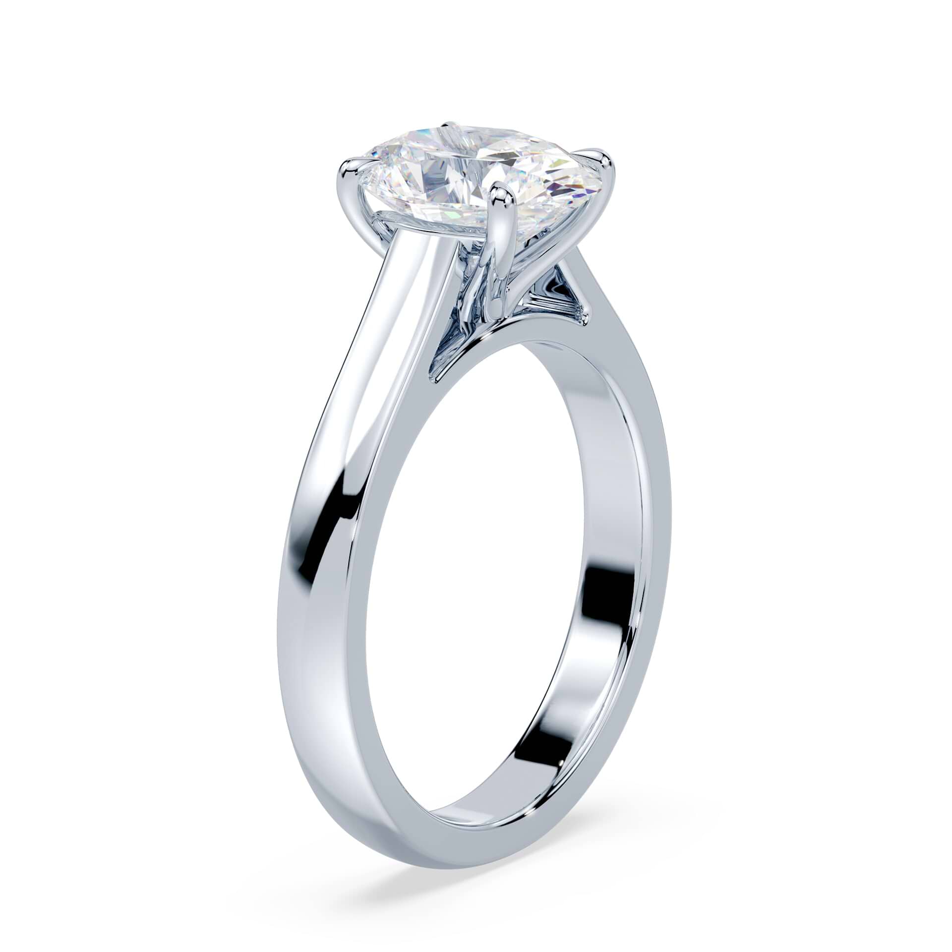 Oval Engagement Ring