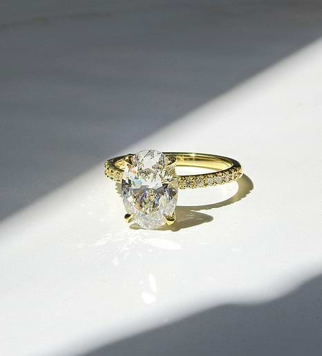 Your Guide To Finding The Perfect Oval Diamond Ring Size