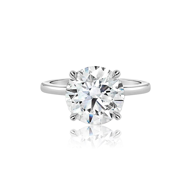 Round 3.46ct G VS2 IGI Lab Diamond Ring