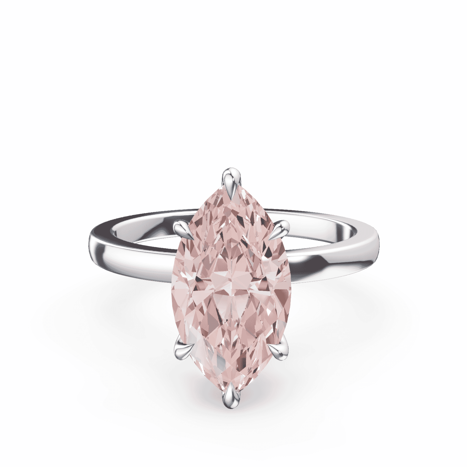 pink diamond dress rings KDSJSXW Crystal Rings Vintage Floral Champagne Engagement Ring Pink Diamond Wedding Band Ring Set Diamond Rings Gold Rings for Women Non Tarnish Crystal Rings(Pink,6)
