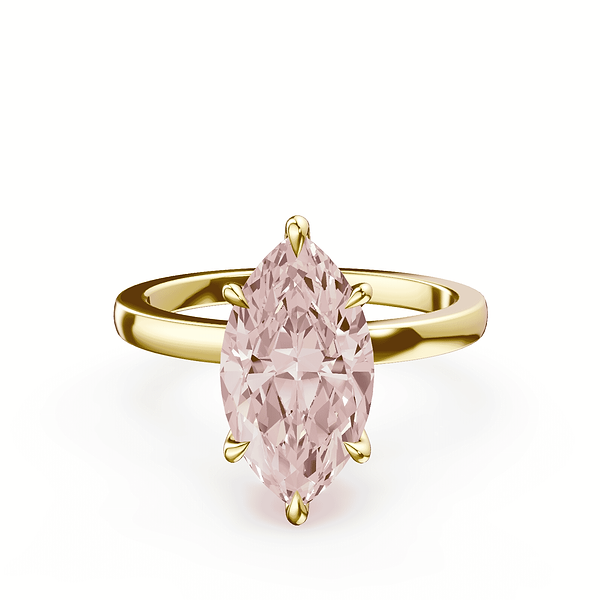 Colored Lab Diamond Rings – Plum
