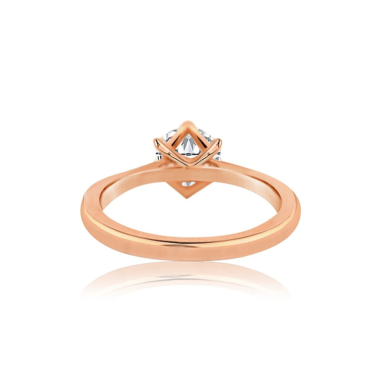 Round 1.36ct E VVS2 IGI Lab Diamond 6 Prong Mini Cathedral
