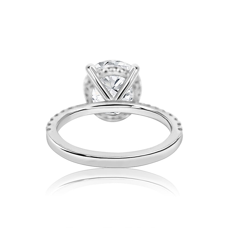 Round 3.50ct E VS2 GIA Lab Diamond Ring