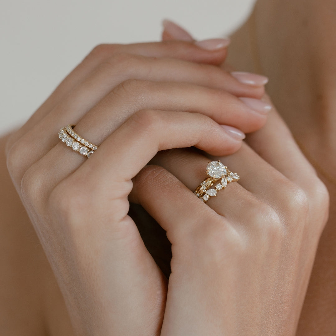 Round Cut 1.32ct Vintage Filigree Ring