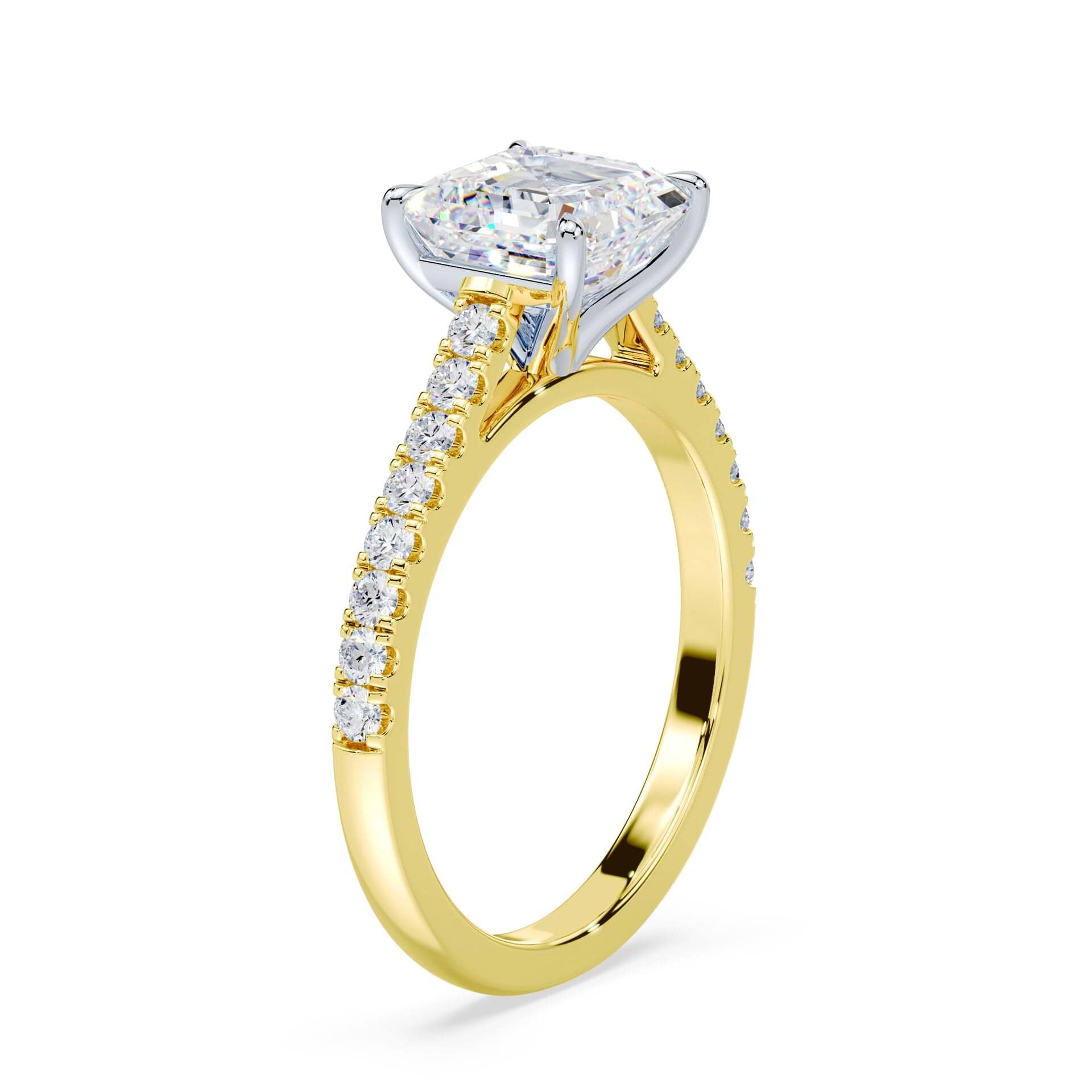 Asscher Cut Engagement Rings – Plum