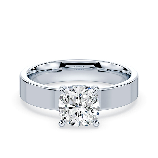 Cushion Cut Engagement Ring
