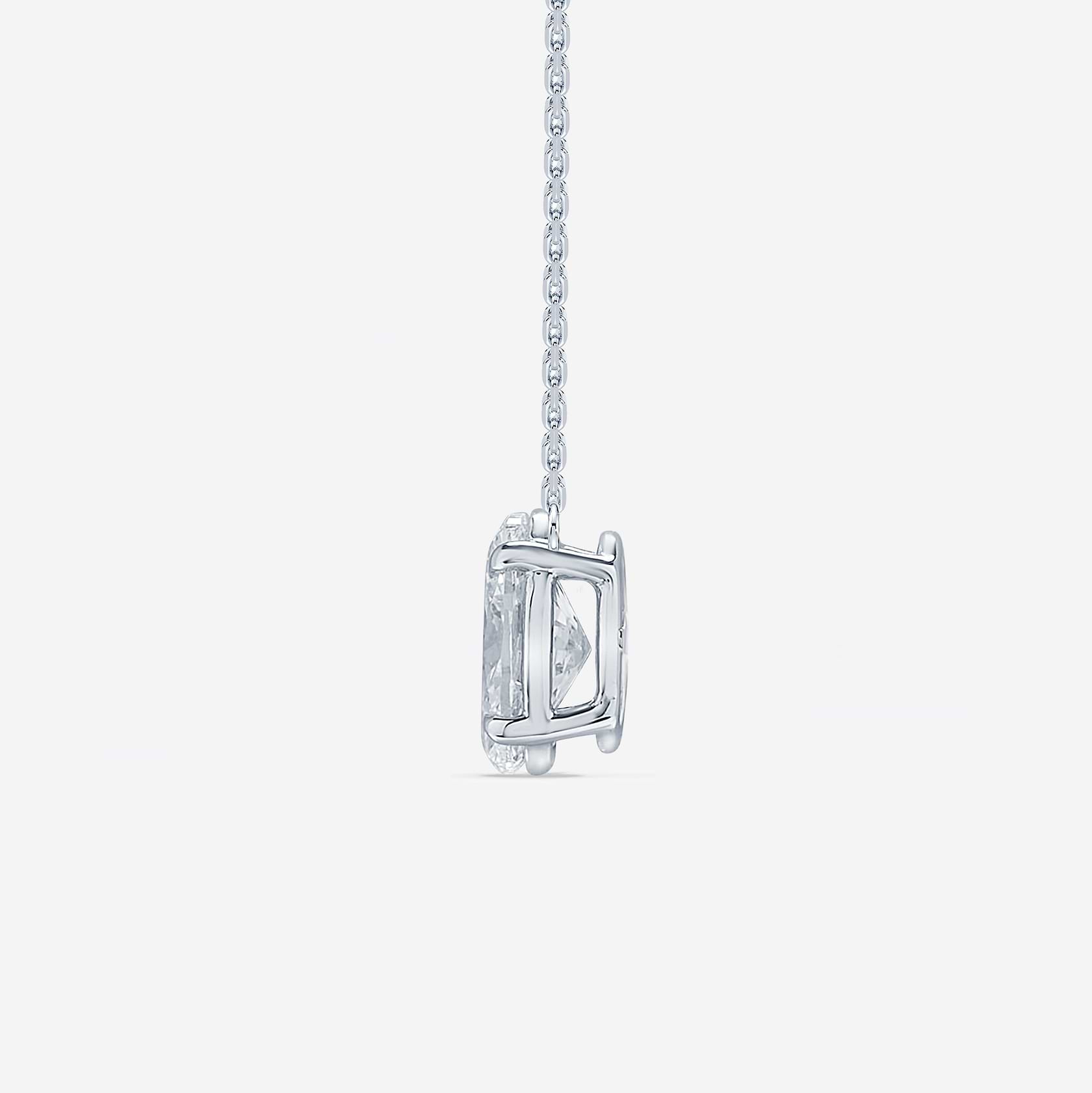 1.95ct Oval Solitaire Pendant