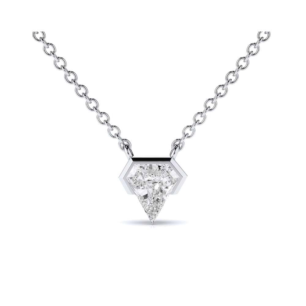 Geometric Shield Lab Diamond Pendant