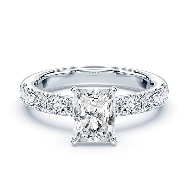 White Gold Engagement Ring Collection | Plum Diamonds White Gold Engagement Ring Collection | Plum Diamonds