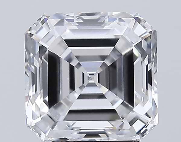 Asscher 4.04ct E VS1
