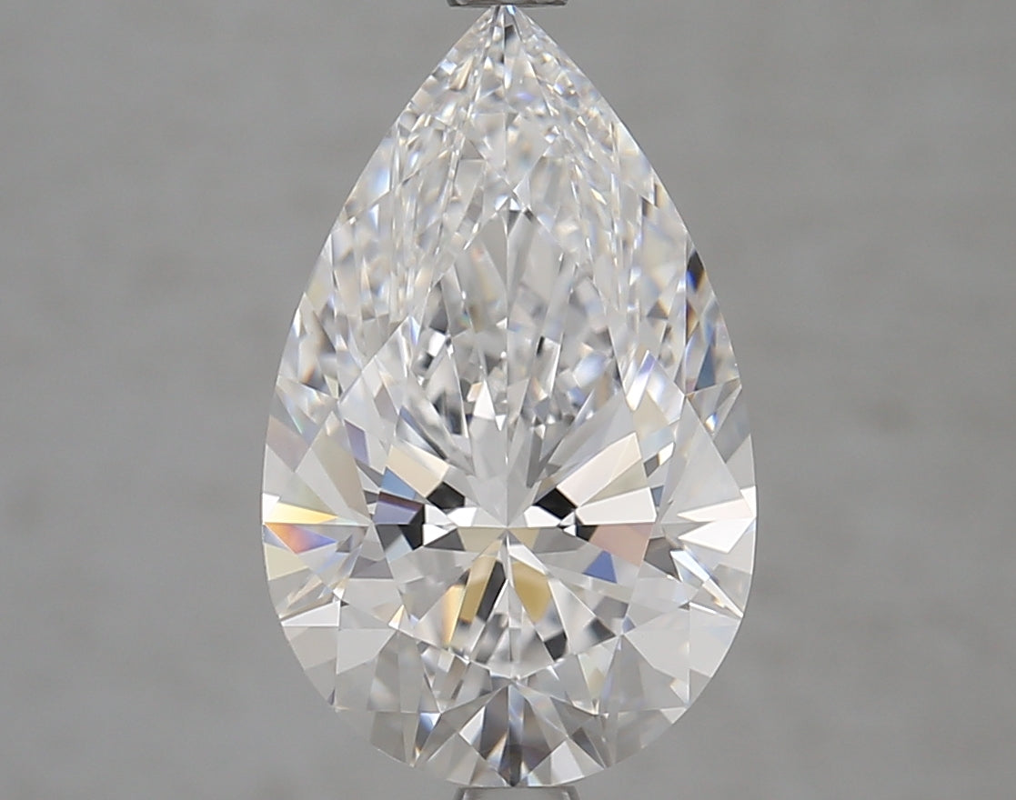 Pear 4.07ct D VVS1