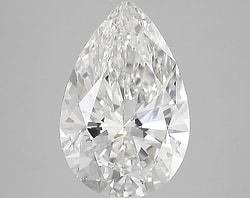 Pear 4.36ct F VS2