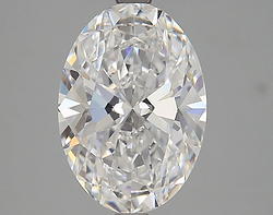 Oval 3.71ct D IF