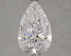 Pear 3.15ct D IF