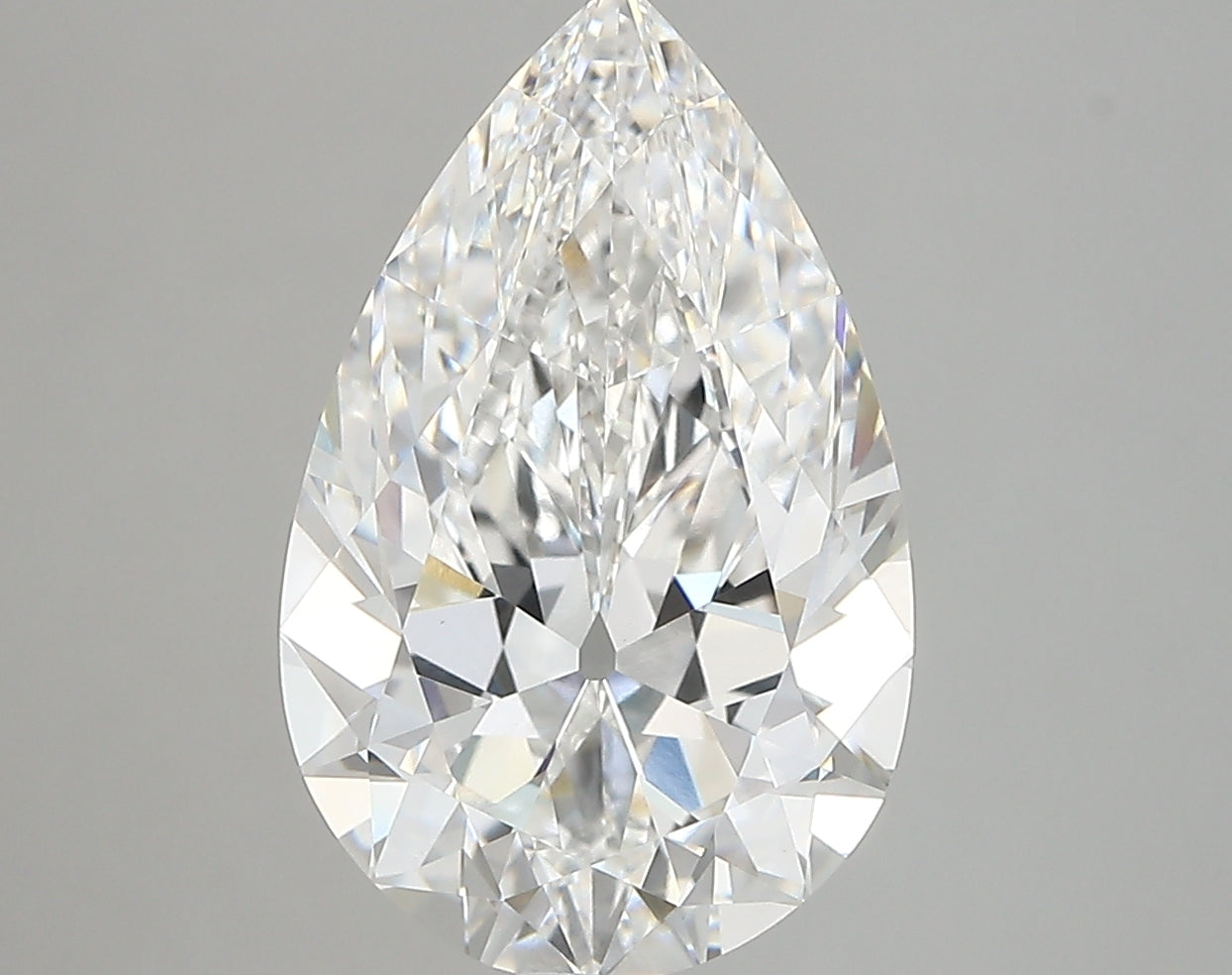 Pear 4.45ct D VVS2