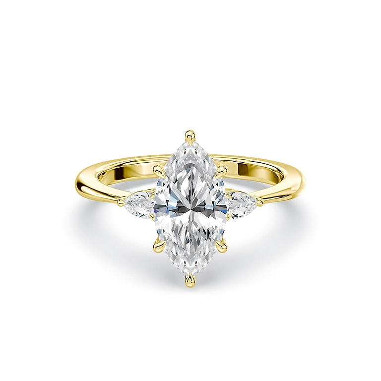 Marquise 1.90ct 3 Stone Diamond Ring