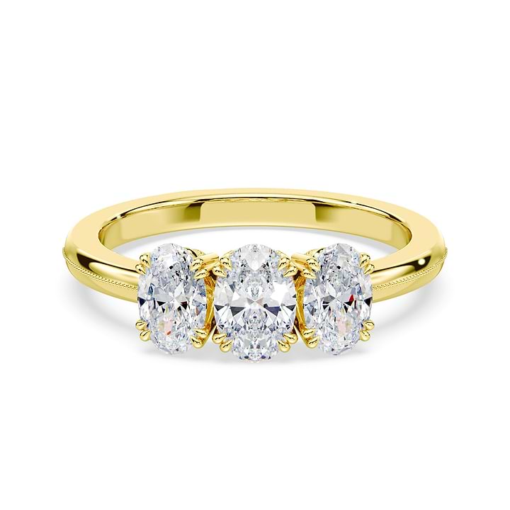 Extra Low Rings Low Set Engagement Rings | Plum Diamonds