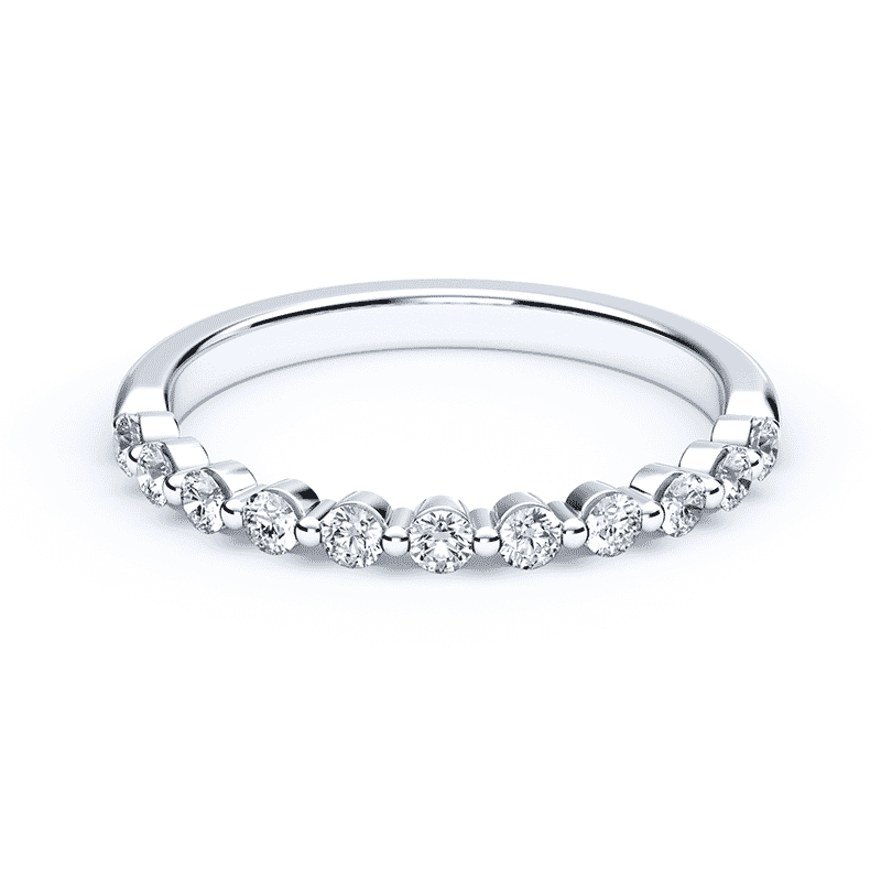 Classic floating diamond ring shop