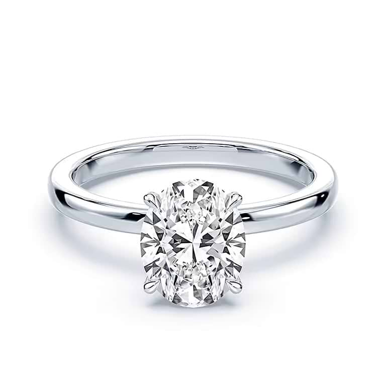 Oval Engagement Ring