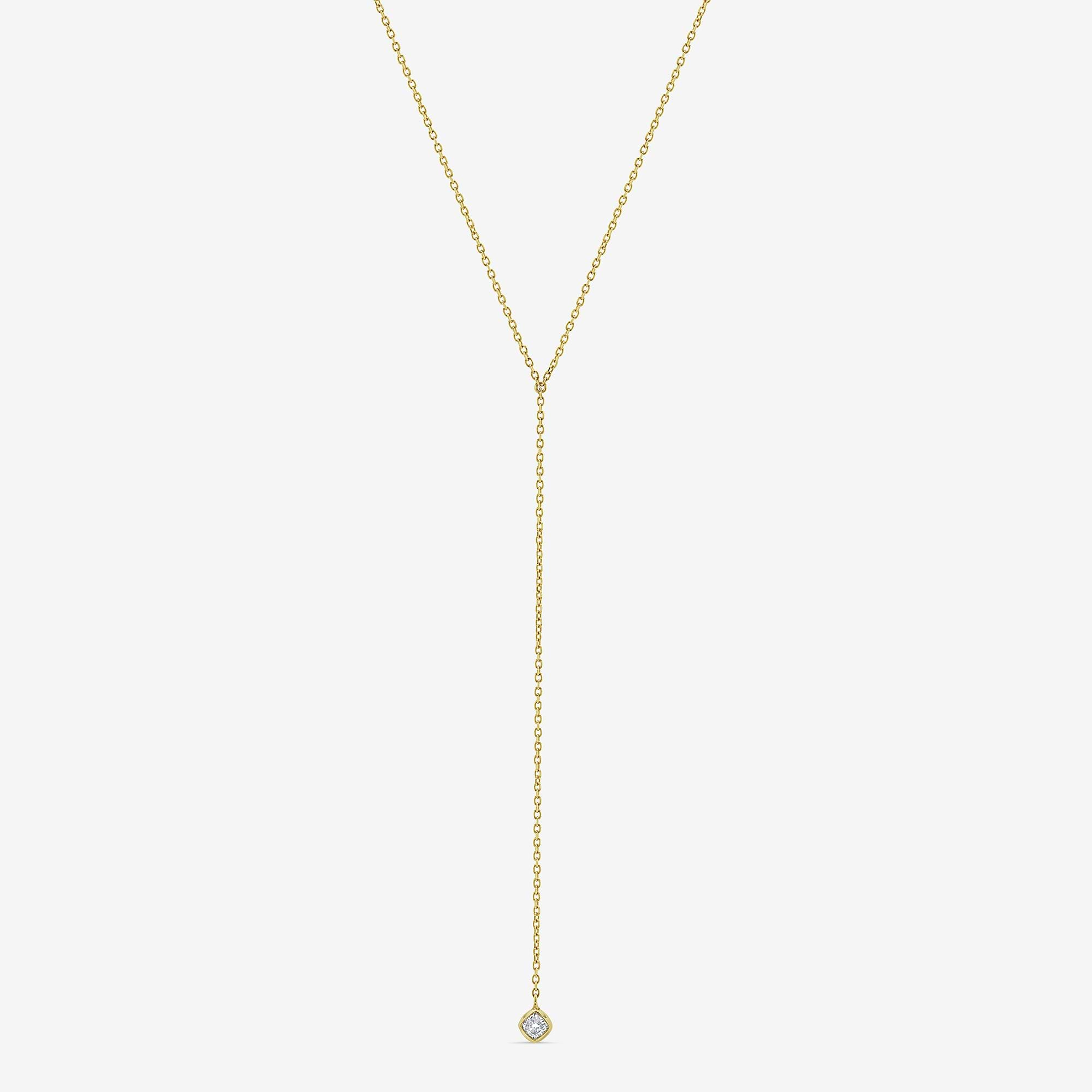 Cushion Dewdrop Lariat