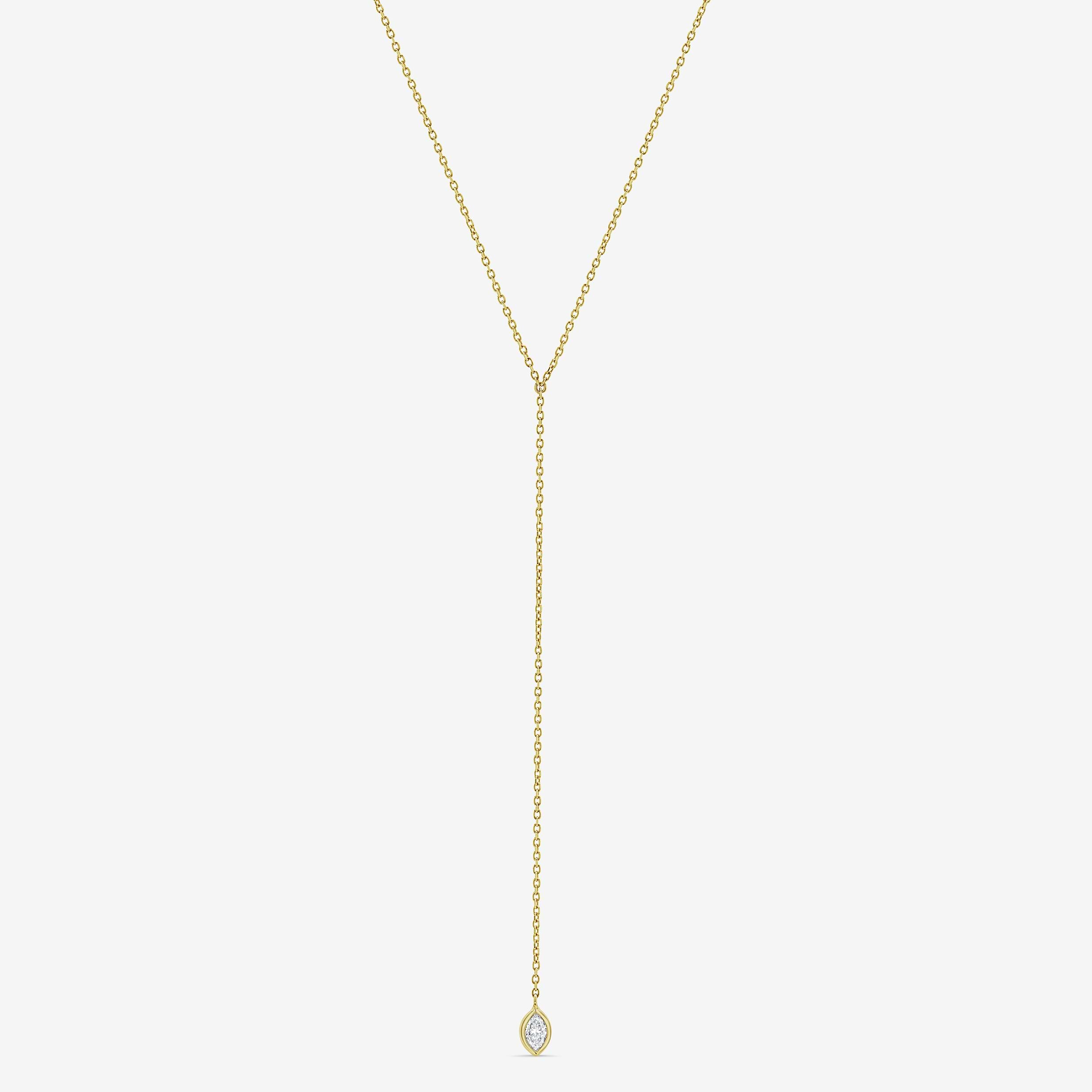 Marquise Dewdrop Lariat