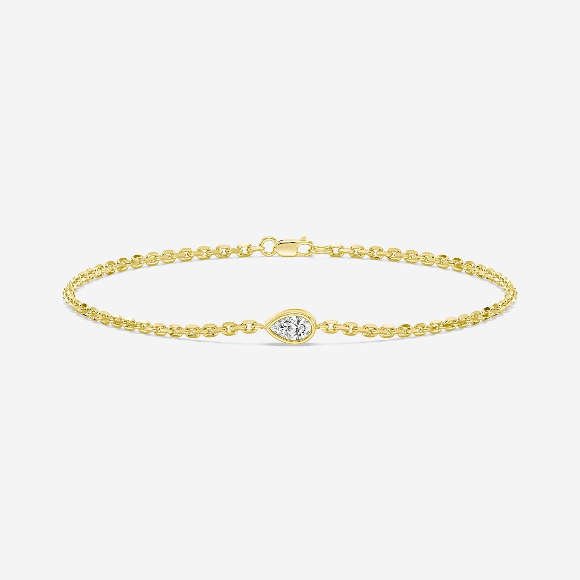 Pear Dewdrop Bracelet