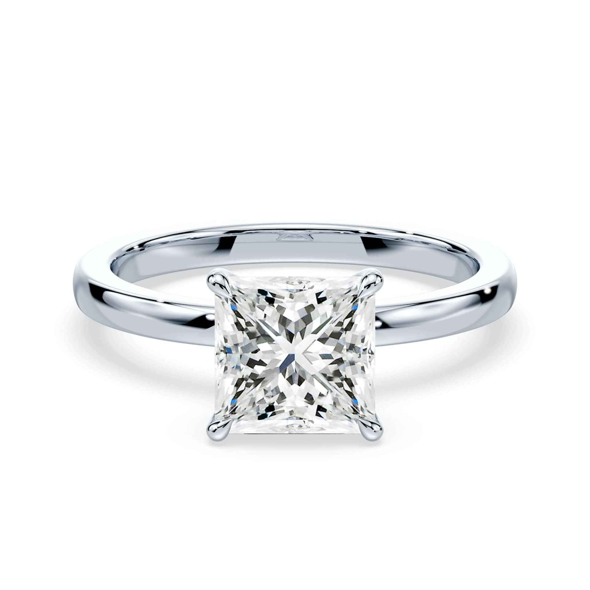Princess Cut Solitaire Ring