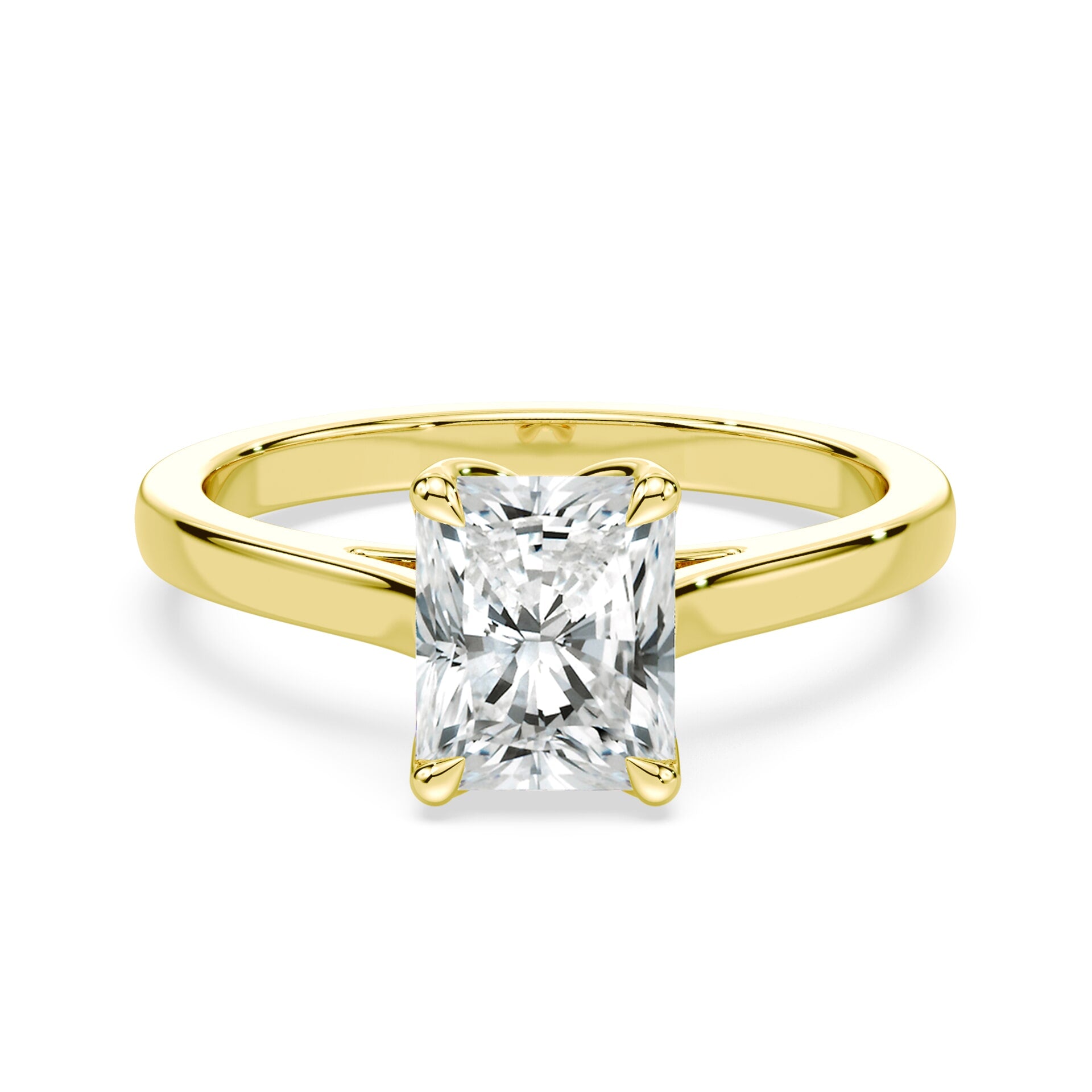 Radiant Tulip Cathedral Ring