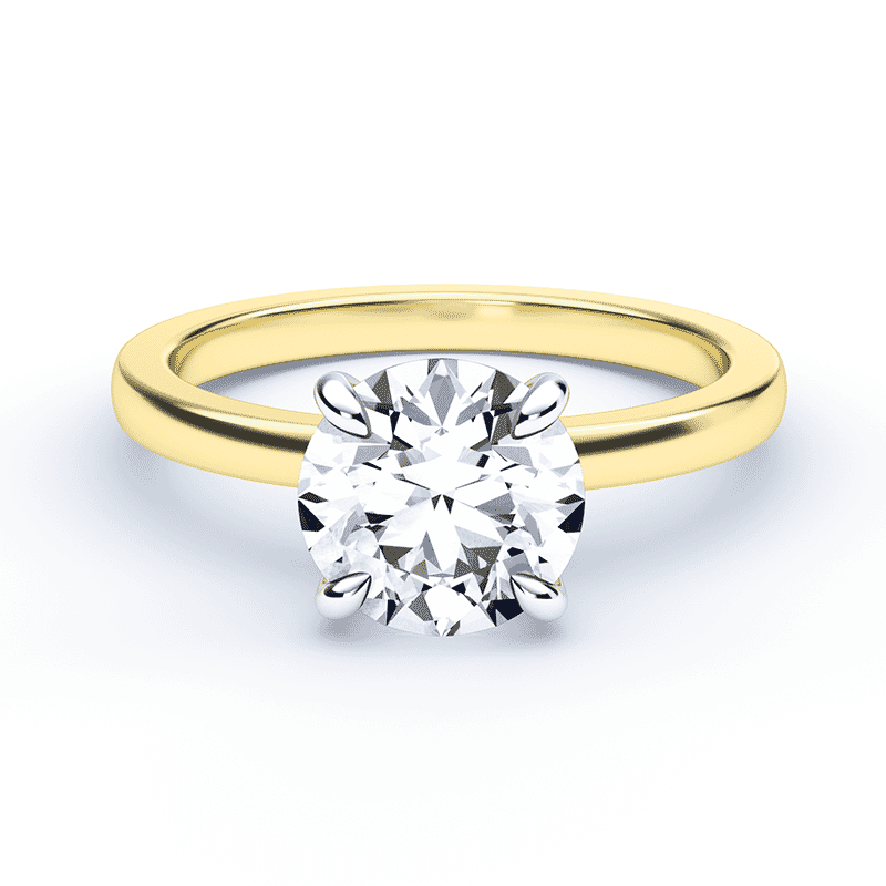 Round Diamond Ring - Plum Diamonds