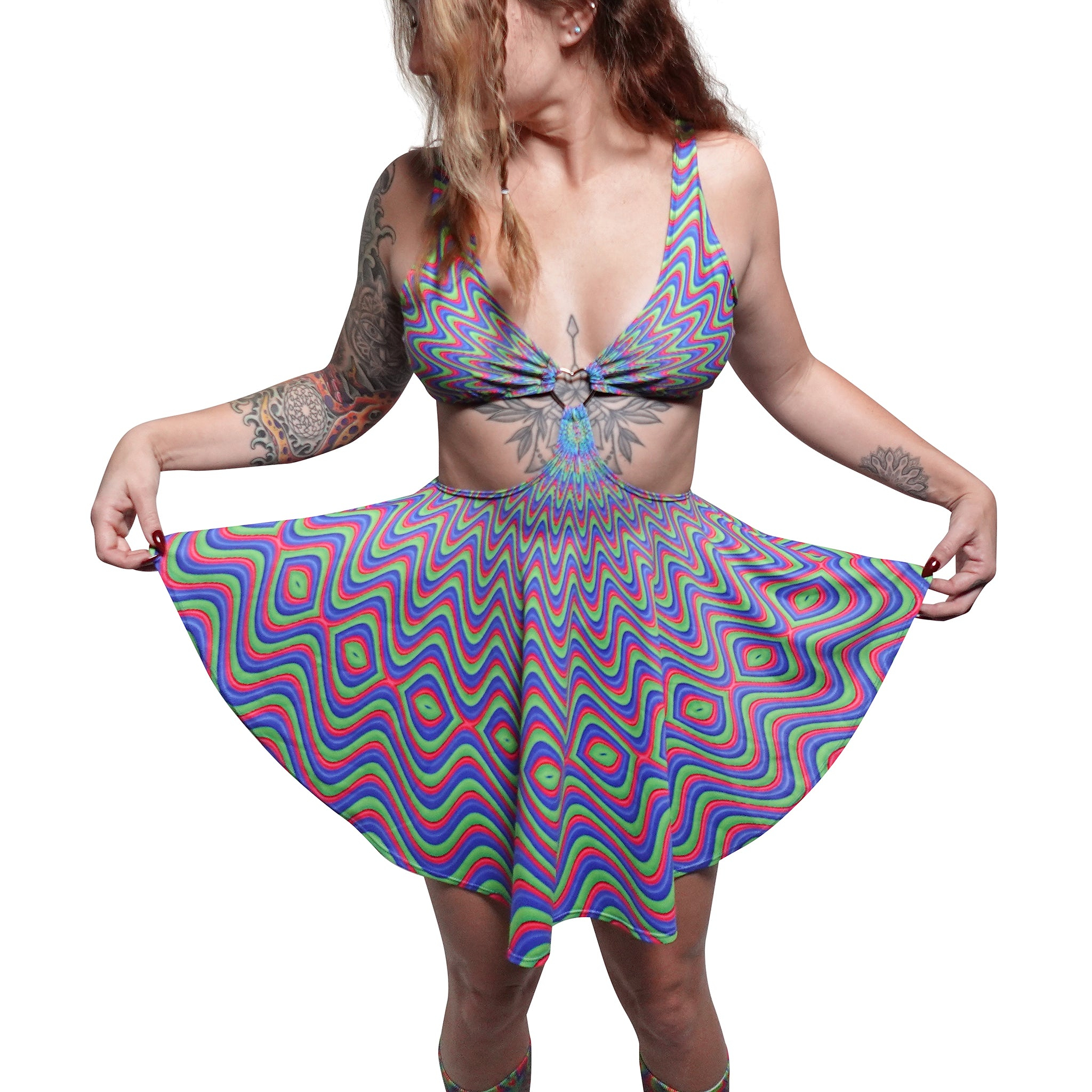 Ethylene Heart Ring Dress