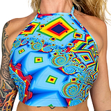 Third Eye Vortex Halter Top
