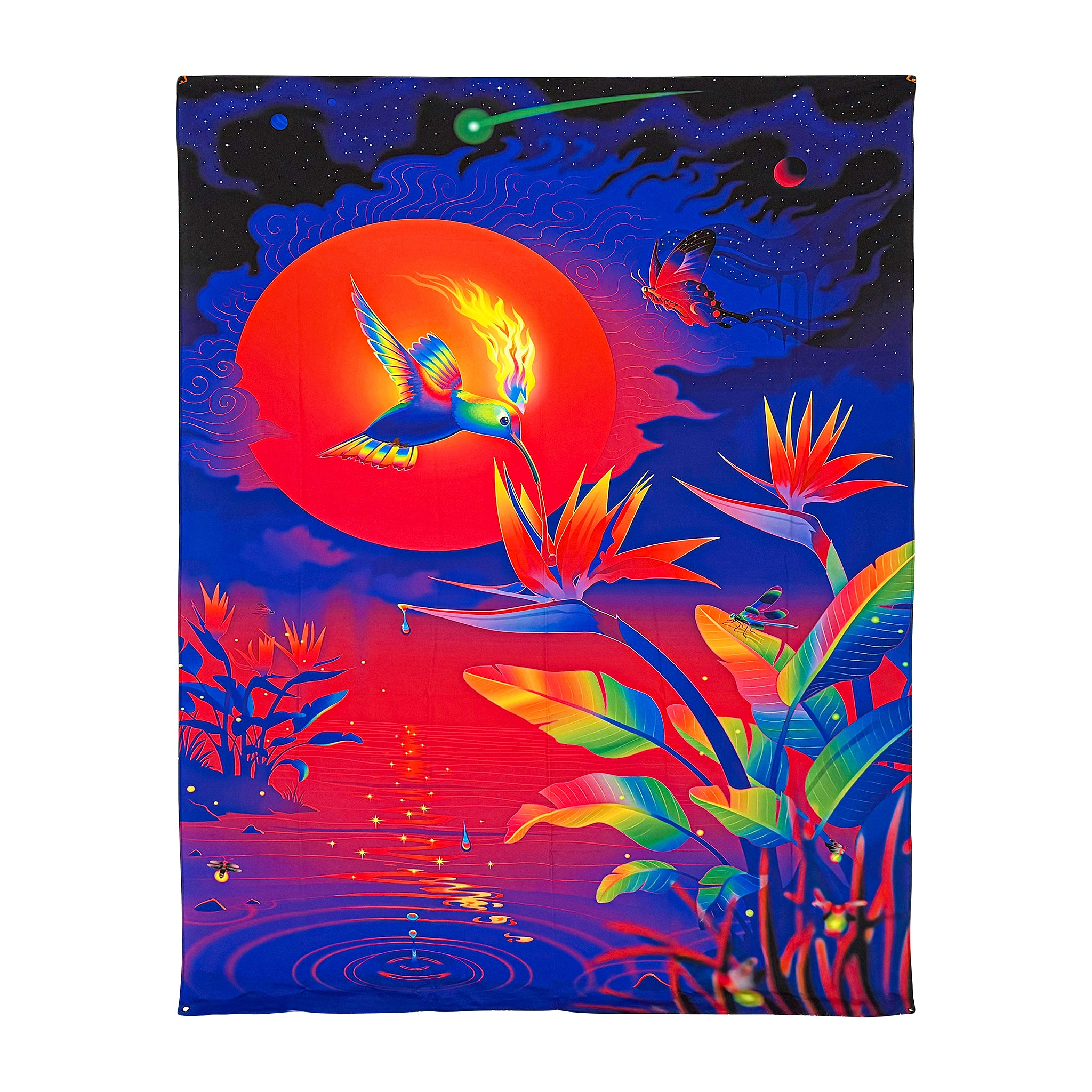 Sunset Vibrations Tapestry