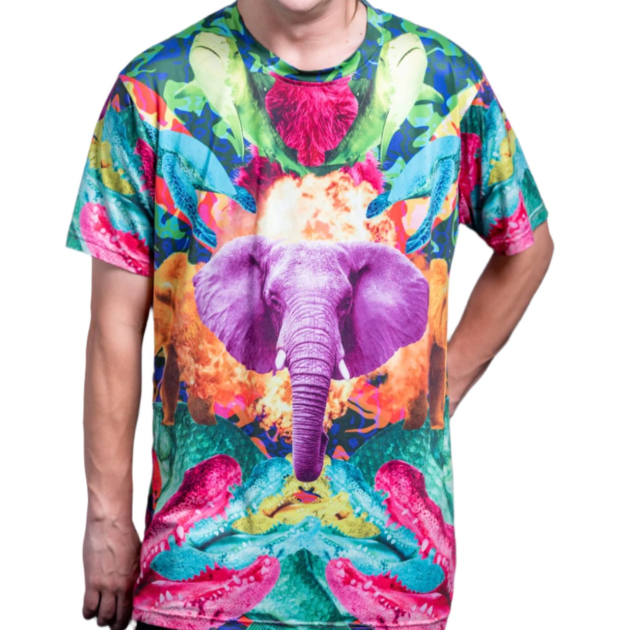 Neon Animals T-shirt (wholesale)