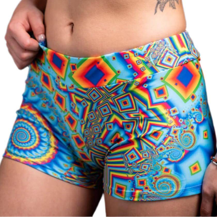 Third Eye Vortex Booty Shorts