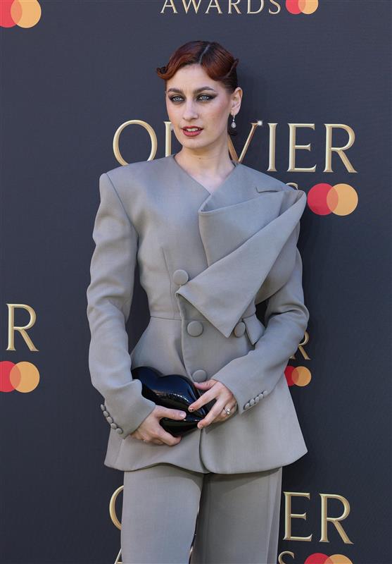 Georgie Buckland wears Fabergé at The Olivier Awards