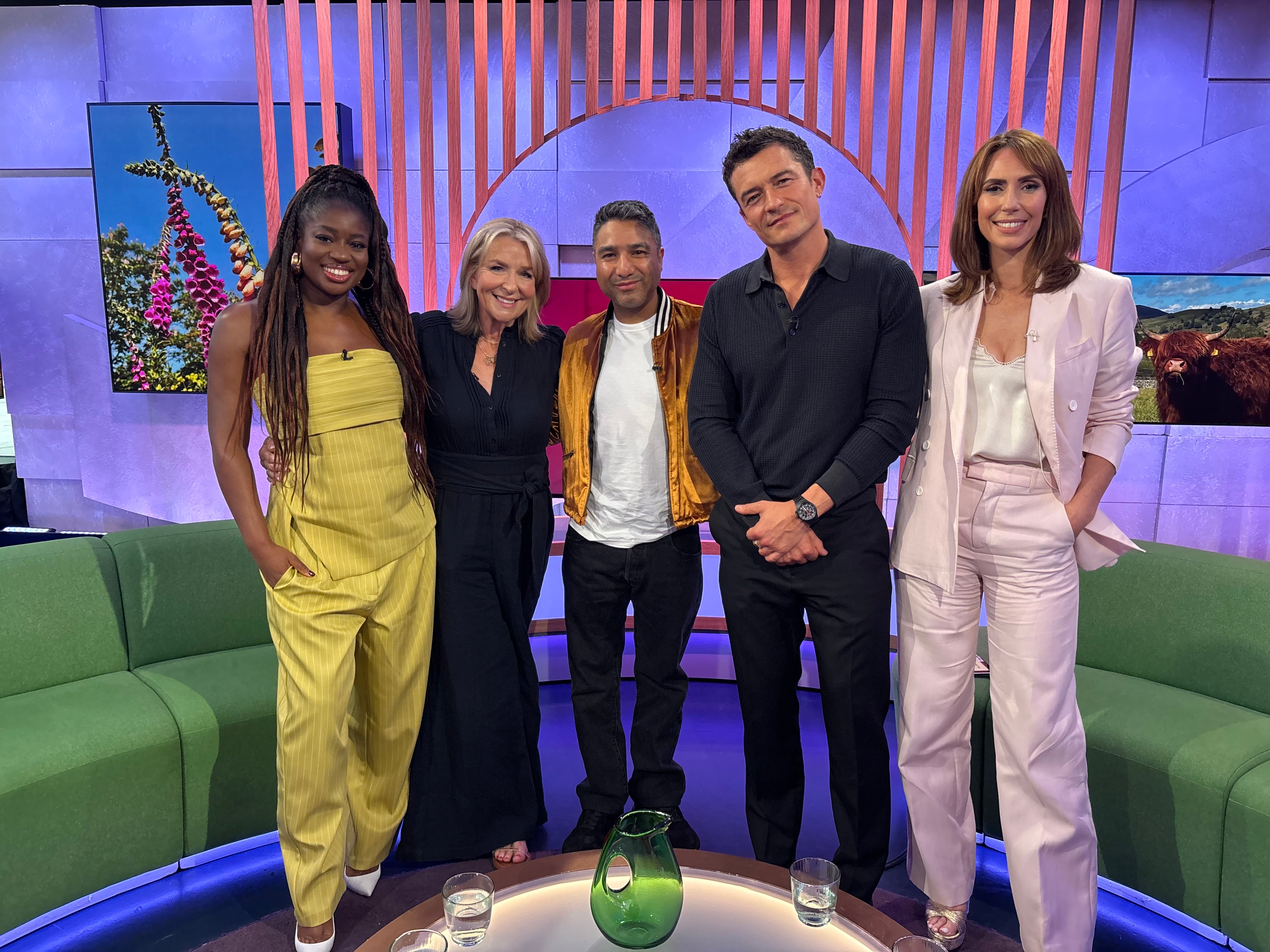 Nick Mohammed wears Fabergé on The One Show