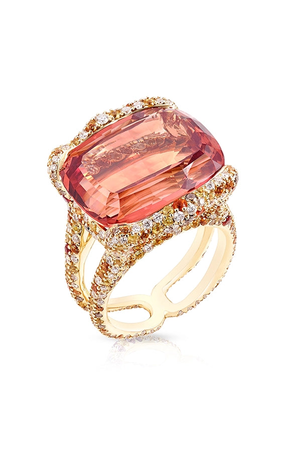 Karrueche Tran Wears Fabergé at the Fashion Trust US Awards