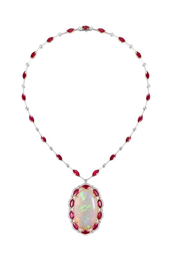 Karrueche Tran Wears Fabergé at the Fashion Trust US Awards