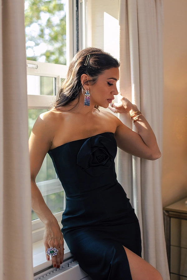 Maya Williams wears Fabergé