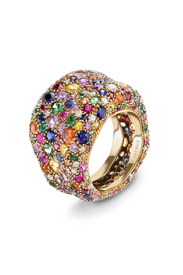 Maya Williams wears Fabergé