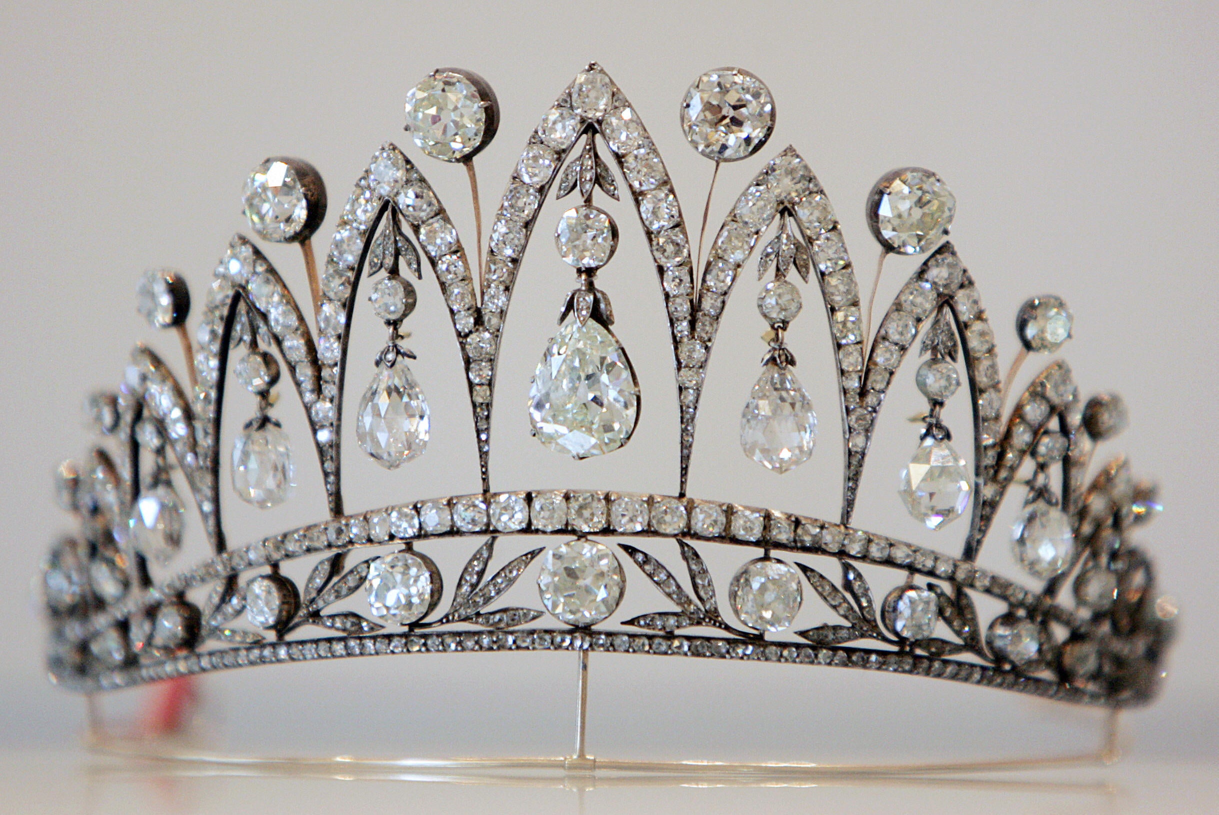 tiara made by Fabergé’s workmaster August Holmström in circa 1890