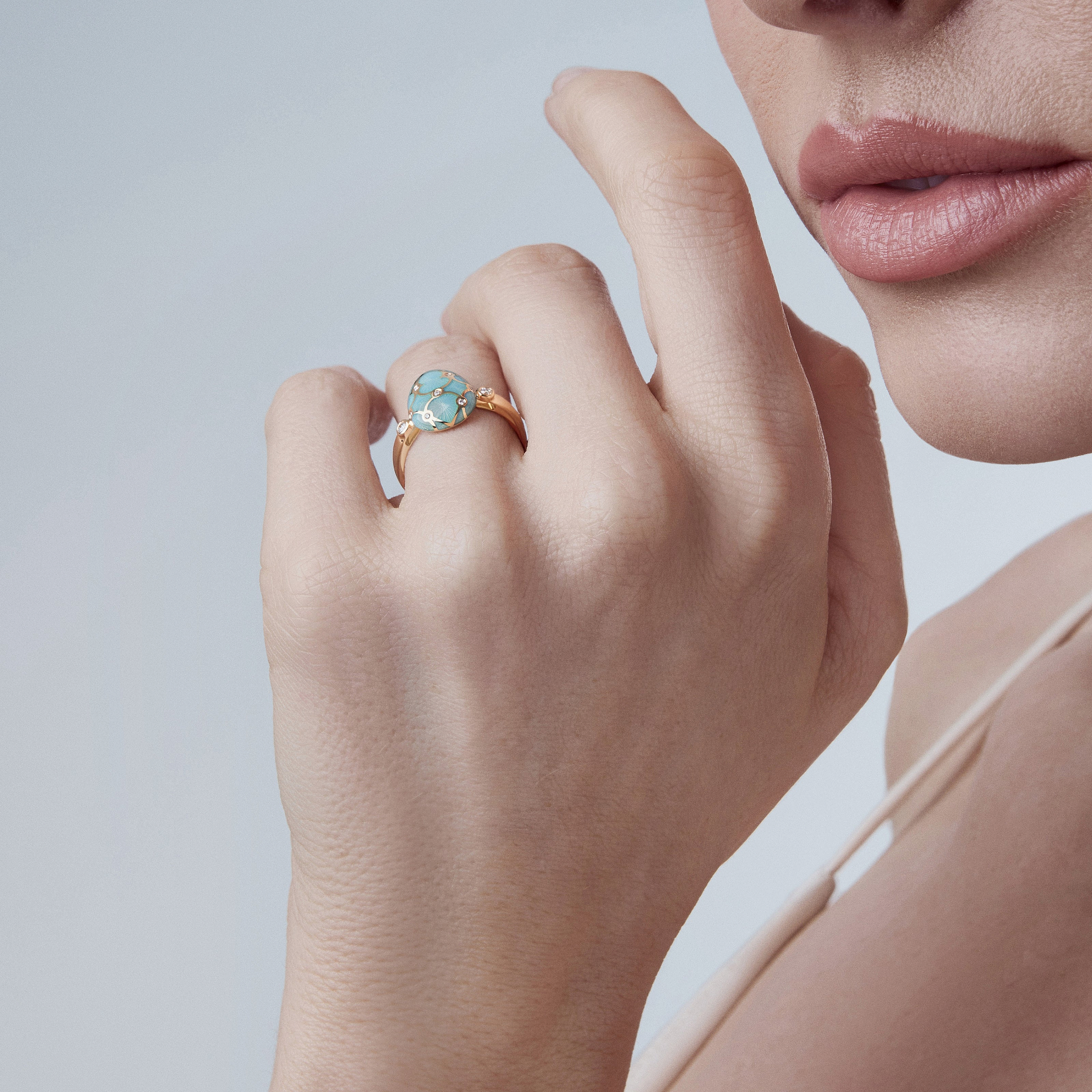 Heritage Enamel Ring