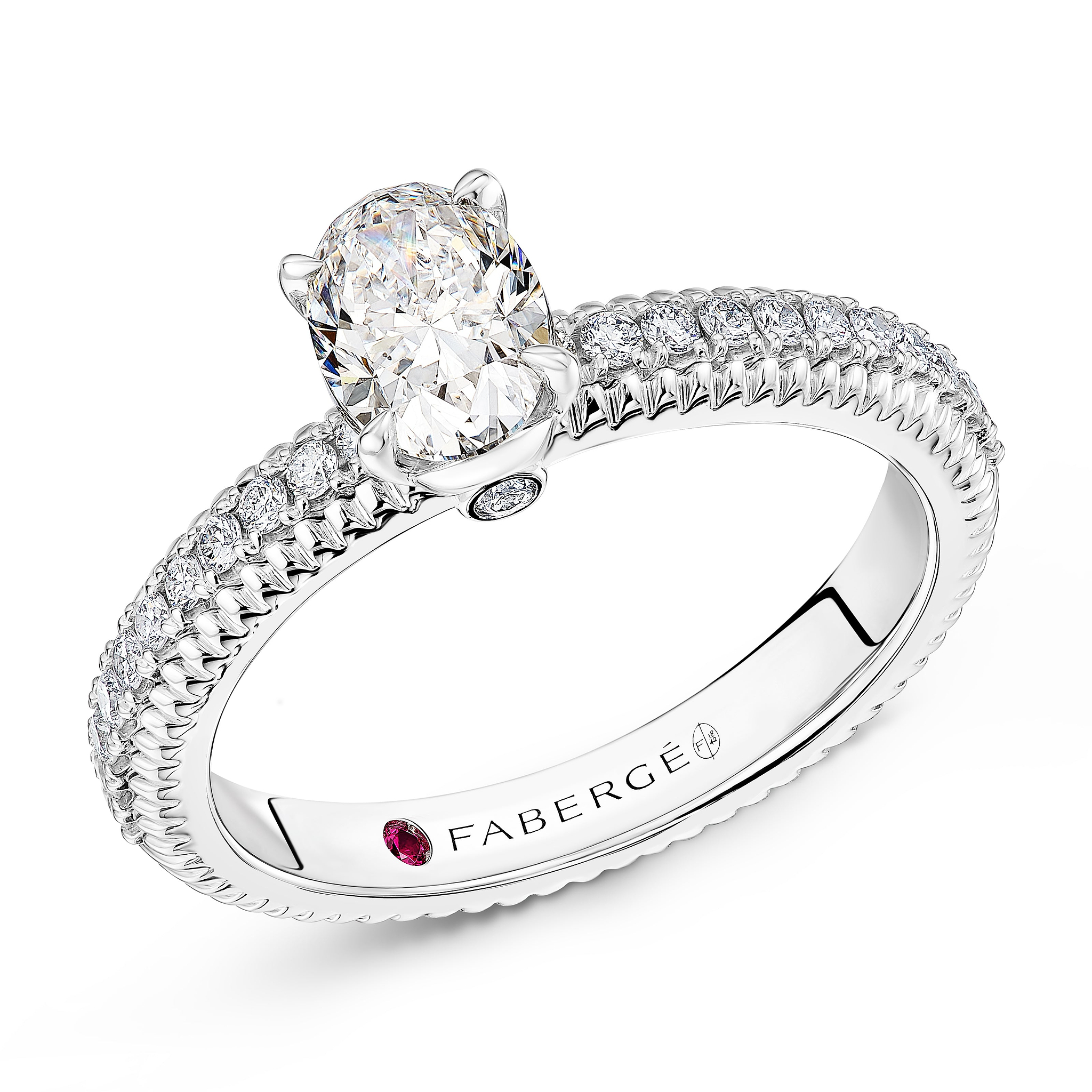 Diamond Pavé Ring with Diamonds