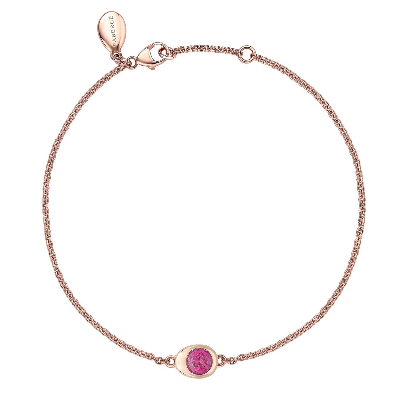 Pink Sapphire Chain Bracelet | Fabergé
