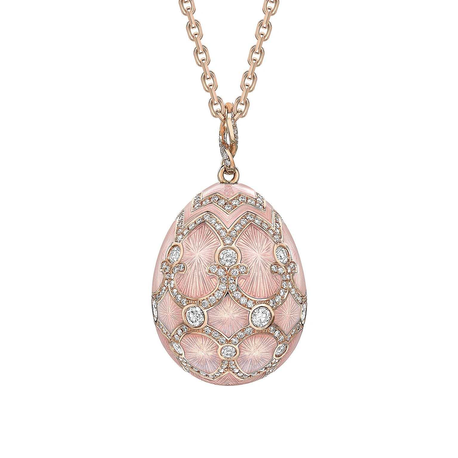 Oeuf Fabergé Bouton de rose (copies) - Faberge egg Oeuf Fabergé Bouton de rose (copies) - Faberge egg
