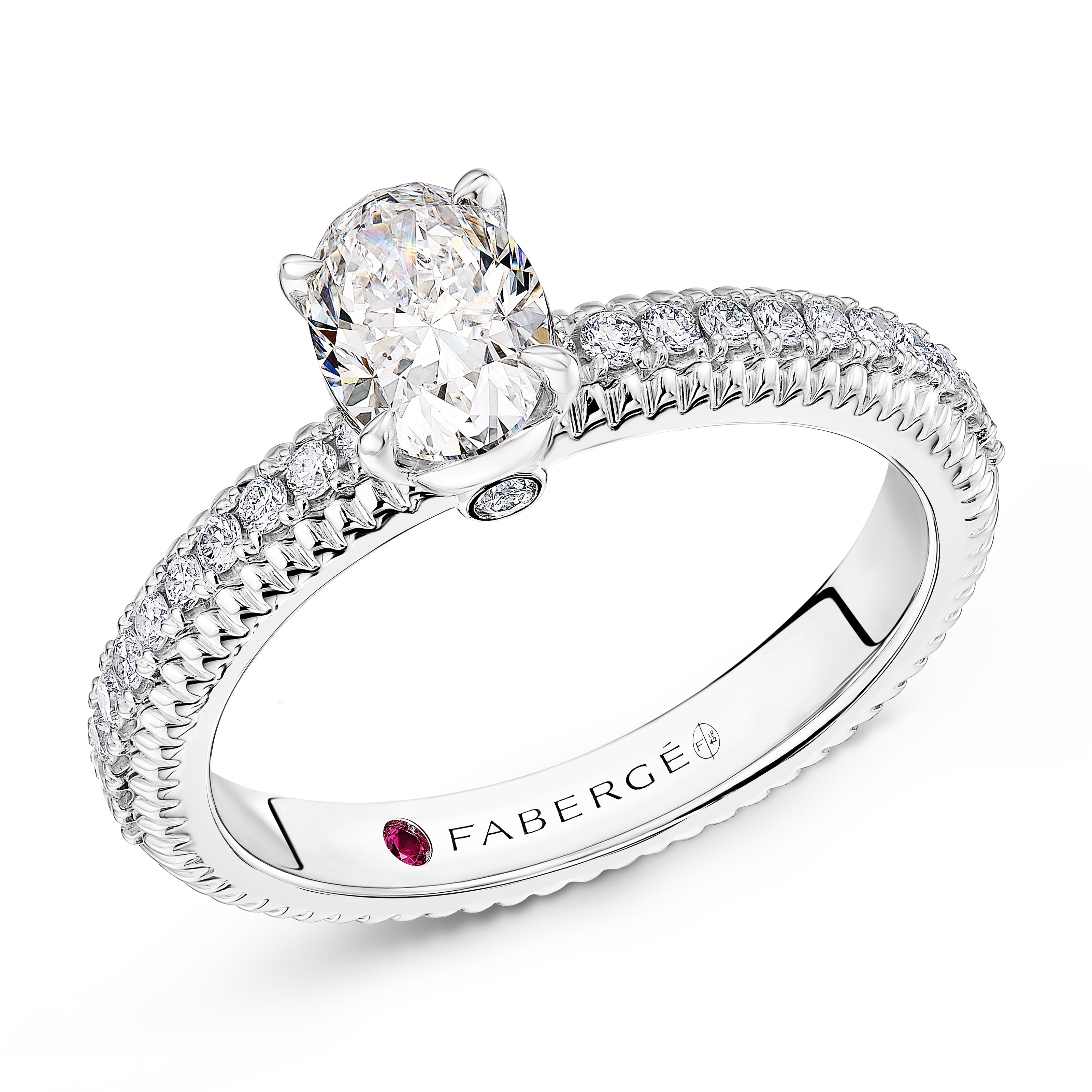 Diamond Pavé Ring with Diamonds