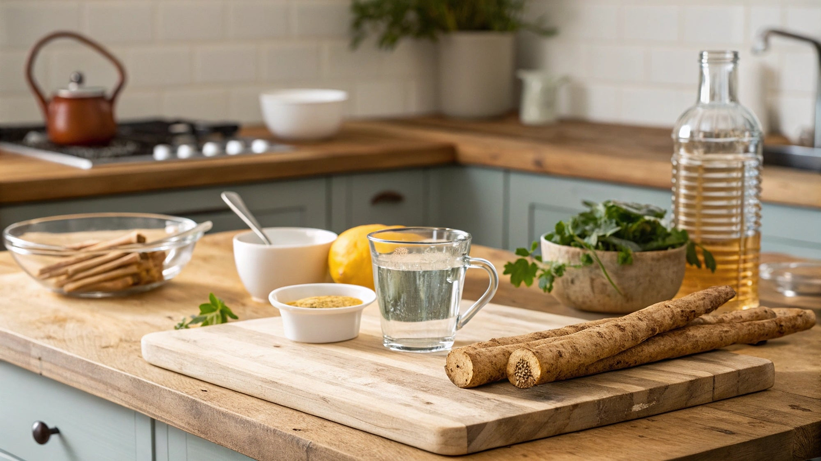 Image of Burdock Root Herbal Tea: A Nourishing Detox Brew