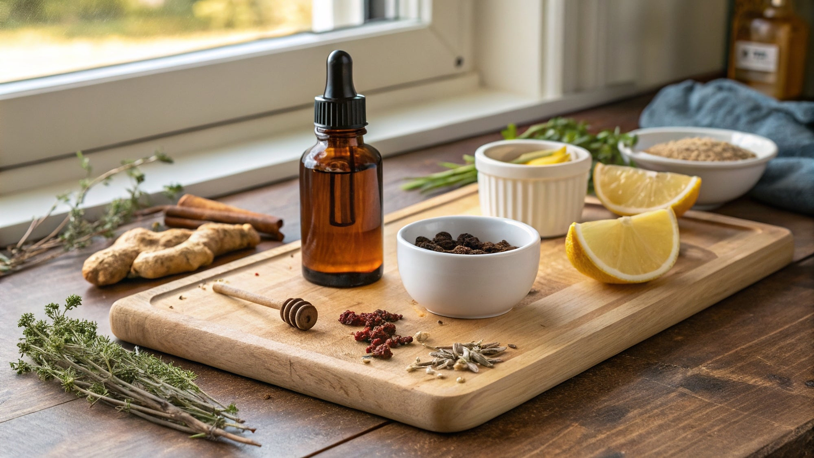 Image of DIY Homemade Herbal Cough Syrup